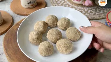 Cheesy nuggets in a bowl